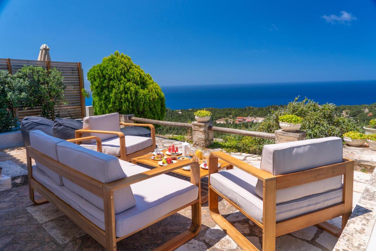 Blue Horizon Cottages Tzamarelata エクステリア 写真